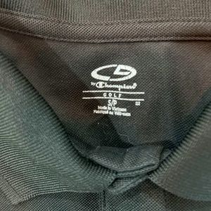 ♣️GUC - C9 BY CHAMPION MENS GOLF POLO SHIRT - SIZE SMALL - COLOR BLACK ♣️